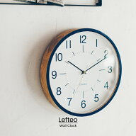 【インターフォルム公式】 掛け時計 レフテオ Lefteo | 壁掛け時計 時計 おしゃれ かわいい 電波時計 電…