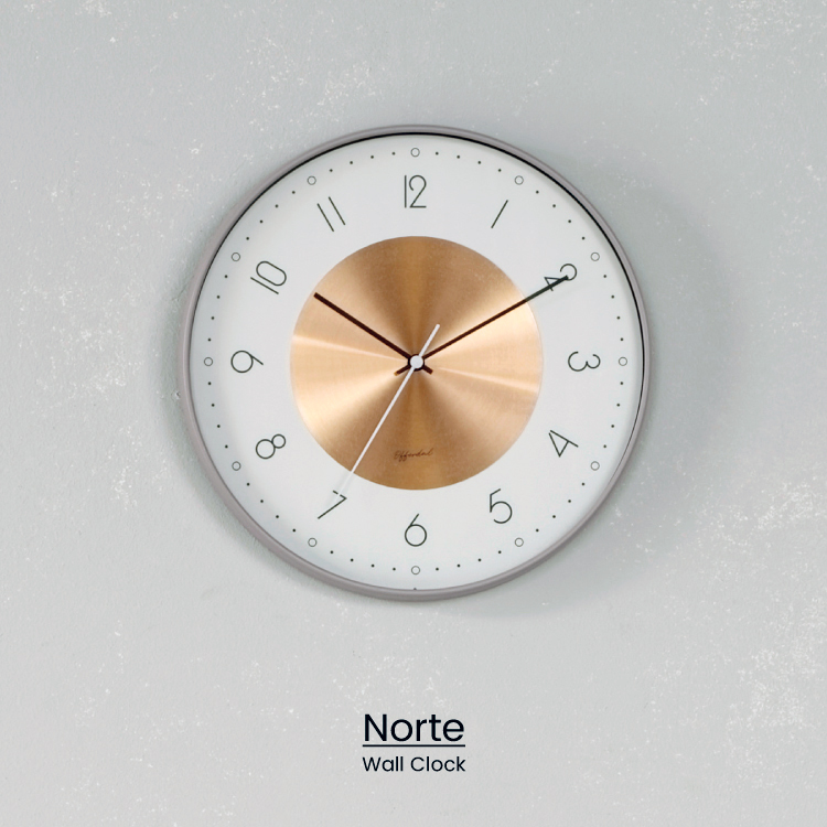 楽天市場】【インターフォルム公式】 掛け時計 ノルテ Norte | 壁掛け