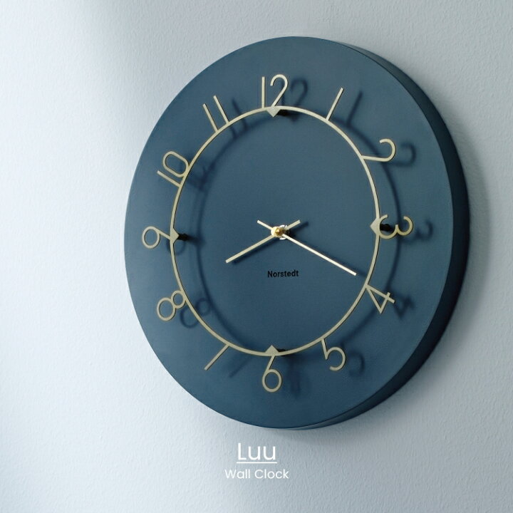 楽天市場】【インターフォルム公式】 掛け時計 ルウ Luu  