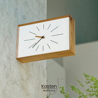 【インターフォルム公式】 両面時計 カステン Kasten | 壁掛け時計 掛け時計 置き時計 テーブルクロック …