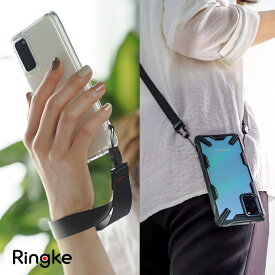 Ringke スマホ ショルダー ストラップ ハンドストラップ iPhone13 Pro iPhone12 iPhone SE 3 2 Xperia Galaxy Google Pixel 落下防止 首かけ 通勤 通学 バッグ カメラ 肩掛け リストストラップ アウトドア かわいい かっこいい アクセサリー ファッション [Ringke Strap]