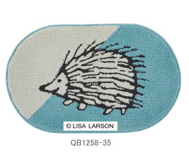 リサラーソン 玄関マット おしゃれ 北欧 LISA LARSON イギー・ピギー・パンキー 手洗い可能 裏面滑りにくい加工 約50X80cm