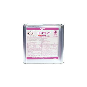 東リ ウレタン樹脂系 接着剤 USセメント 3kg缶 耐湿工法用接着剤※4缶入り