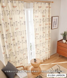 ���T���[�\�� �I�[�_�[�J�[�e�� LISA LARSON �k�� �}�C�L�[�t�����[ K1032 K1033 �E�b�V���u�� ��1.5�{�q�_ ��c�R�D�� ��201�`300cmX��121�`150cm�܂�