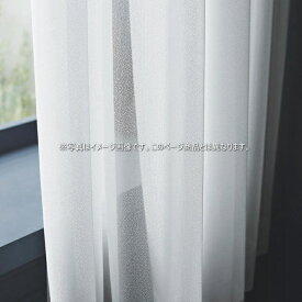 防炎 レースカーテン ウォッシャブル E6585 スタンダード縫製 約1.5倍ヒダ 巾81～200cmX丈121～140cmまで