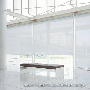 タチカワブラインド ロールスクリーン ロールカーテン ラルク 防炎 UVカット 水拭き ウェンディ RS1337〜1341 幅160.5〜200cmX丈30〜49cmまで(シールドなし)