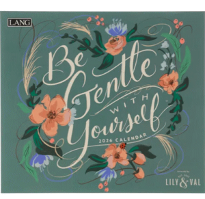 2026�N�x�@LANG�ЃJ�����_�[ BE GENTLE WITH YOURSELF�����O LANG 2026 Calendar �ߘa8�N ��