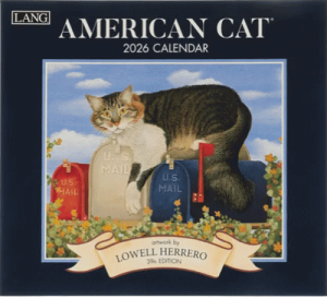 2026N@OАJ_[/AJLbgO LANG Ǌ| AMERICAN CAT A[gJ_[ 2026N Lowell Herrero Jg[ Lbg AJ_[ CeA 2026 Calendar ߘa8N 