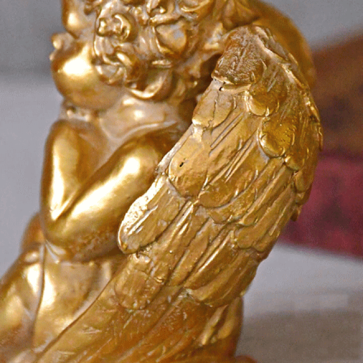 楽天市場】ゴールド エンジェル天使 エンジェル アンティーク