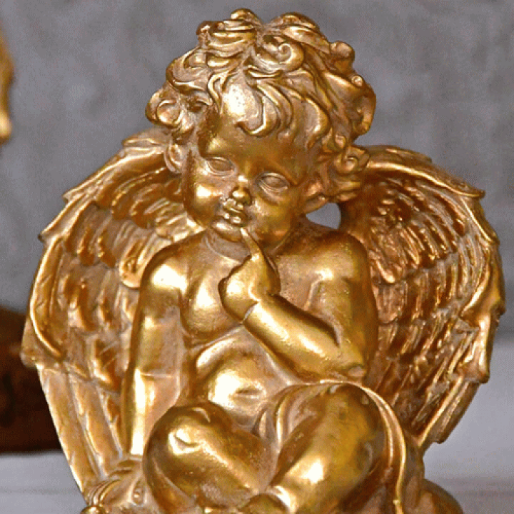 楽天市場】ゴールド エンジェル天使 エンジェル アンティーク