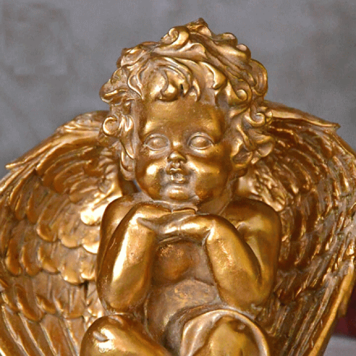 楽天市場】ゴールド エンジェル天使 エンジェル アンティーク