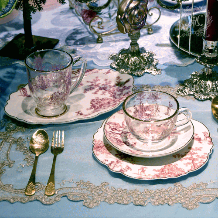 楽天市場】トワルドジュイ / ボルドー ラウンドプレート直径20.5cm