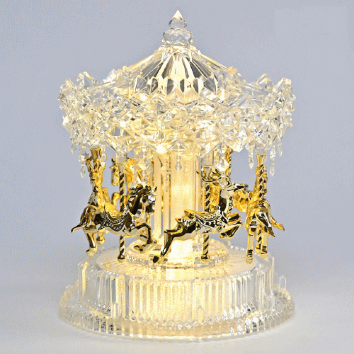 非売品 森永 ディズニーシー カルーセルオルゴール - メルカリ