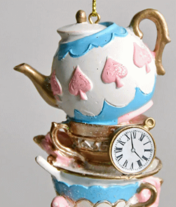 楽天市場】ワンダーランド ティーカップ オーナメントツリーオブジェ