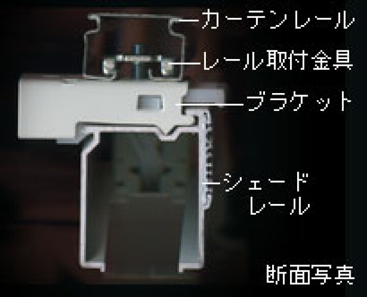 楽天市場】レール取付金具（2個入り） : ローマンシェード専門アイボックス