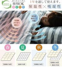 羽根布団(掛け布団、敷きパッド、布団カバー)10点セット