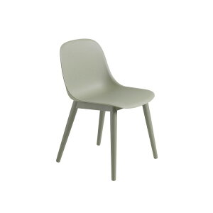muuto [g FIBER SIDE CHAIR WOOD BASE t@Co[TCh`FA Ebhx[X Dusty Green/Dusty Green _XeBO[/_XeBO[ Iskos Berlin CXRX x kƋ _CjO`FA 58954