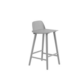 NERD COUNTER STOOL SH:65CM Grey ナードカウンタースツール SH:65CM グレー W40cm D42cm H79cm SH65cm 北欧家具 スカンジナビアデザイン 32033