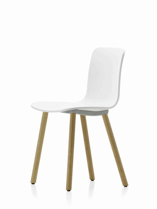 Vitra ヴィトラ ダイニングチェア HAL Wood ハルウッド アイスグレー 