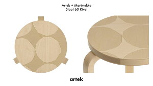 �y���K�i�zArtek �A���e�b�N Stool 60 �X�c�[�� 60 Alvar Aalto �A�����@ �A�A���g marimekko�}�����b�R W38×D38×H44cm �k���Ƌ� �t�B�������h 3�{�r �X�^�b�L���O 90���N �y�v�g���z