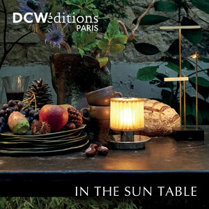 IN THE SUN TABLE �C���E�U�E�T���E�e�[�u�� DCWeditions �f�B�[�V�[�_�u�����[�G�f�B�V�����Y �|�[�^�u�������v �e�[�u�������v �|�[�^�u���Ɩ� �e�[�u�������v LED�����v �L�����h�� �[�d�� �Ԑ�