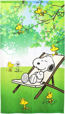 楽天市場 スヌーピー ハンモックリーフ のれん 85 150cm Snoopy 暖簾 日よけ タペストリー 目隠し ピーナッツ Peanuts ウッドストック おしゃれ テレワーク 背景 すだれ Interiorshop Cozy