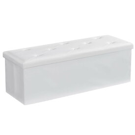収納スツール オットマン 収納ベンチ 収納ボックス 幅110*奥行き38*高さ38CM 耐荷重50kg 折り畳み可能 踏み台 足置き リビング/玄関/寝