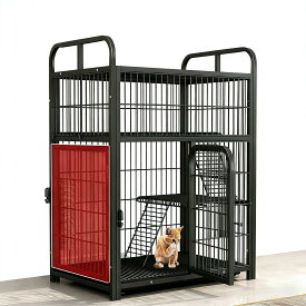 猫 ケージ 多段式 3段 キャットケージ 大型 猫ハウス 組立簡単 強くて安定している 留守番 保護 脱走防止 快適な換気 室内用