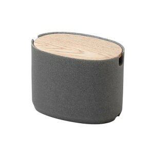 �P�[�u�� �{�b�N�X ��� ��18 ���s12 ����13.5cm Oval Box Cable Storage stone sand black/�I�[�o���{�b�N�X �R�[�h���[