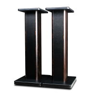 【送料無料】BQKOZFIN スピーカースタンド 高さ70cm スピーカー 台 木製 2台1組 天板18.5×23.5cm 耐荷重…