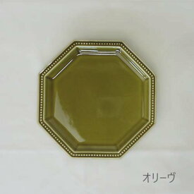 【3/4 20時〜 スーパーSALE限定 ポイント10倍】スタジオエム マルミツポテリ｜プチガティプレート 15.2cm 6色　ホワイト クリーム グリーン アメ ルリ ブルー 八角形 studio m 電子レンジ使用可 食洗器使用可 スタジオM