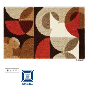 X~mG fBYj[ O ~bL[/Z~T[N}bgiMICKEY/Semicircle MATj50×80cm  ~ _  DMM4041