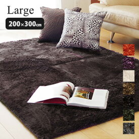 ラグ ラグマット カーペット 絨毯 おしゃれ シャギー 洗える 洗濯 軽量 床暖・HOTカーペット対応 滑りにくい ウレタン 北欧 グリーン シンプル リビング クライン / ラルジュ 200×300cm