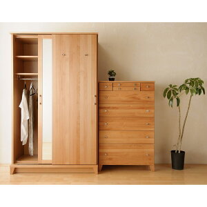 木製 オーク ウォールナット 北欧 モダン スライドワードローブ 幅120 クローゼット ワードローブ 高級 収納家具 インテリア家具 リビング収納 木目調 空間演出 インテリア性 便利 シンプル