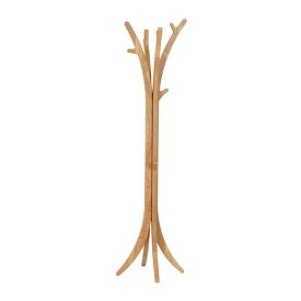 【無垢材】ミドルタイプ ポールハンガー コートハンガー 木製 ツリー オーク ウォールナット 北欧 ナチュラル かわいい おしゃれ 天然木