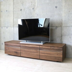 テレビ台 180 無垢材 テレビ台 TVボード 180 テレビボード 無垢材 ウォールナット 節 ハイタイプ 北欧 おしゃれ 和 木製 シンプルモダン 格子 ルーパー ボーダー 日本製 50インチ 60インチ 天然木