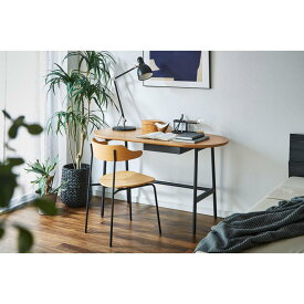 コンソール テーブル ディスプレイ リビング学習 机 オーク 木製 スチール脚 おしゃれ パソコンデスク コンパクト シンプル 北欧