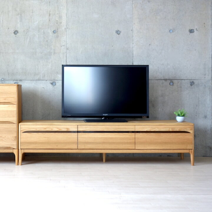 楽天市場】テレビ台 ローボード 匠デザイン 無垢材 TVボード テレビ  