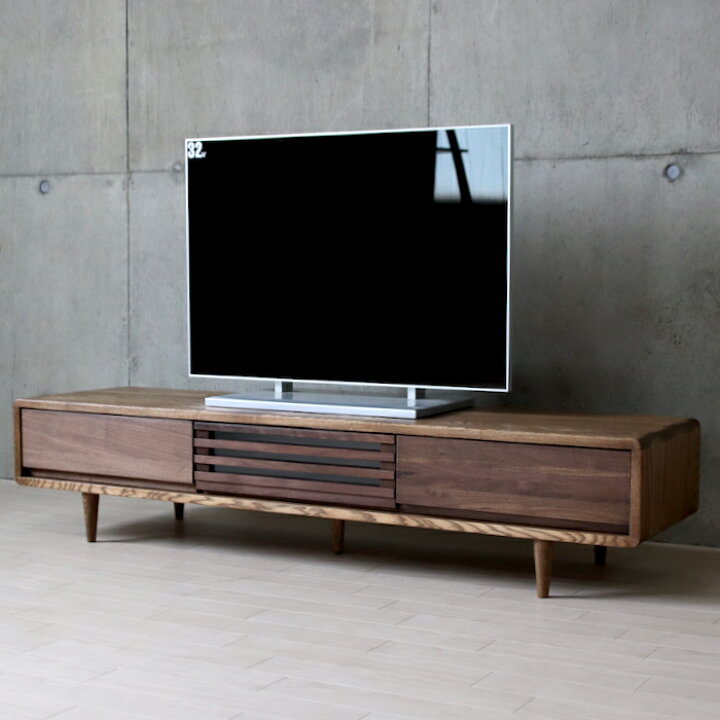 楽天市場】テレビボード 無垢 150 匠デザインTVボード ロータイプ 