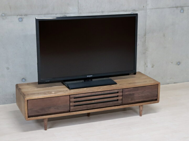楽天市場】テレビボード おしゃれ 無垢 幅125 匠デザインTVボード ロー 