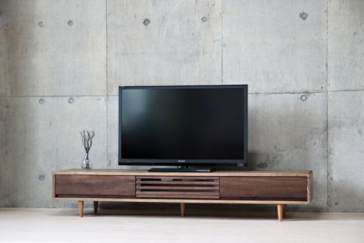 楽天市場】『テレビボード』 無垢 180 匠デザインTVボード ロータイプ 