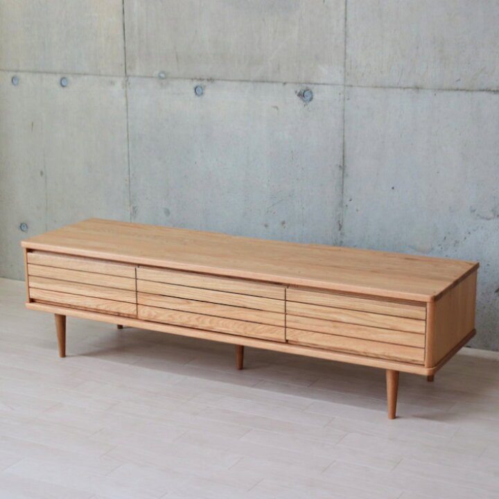 楽天市場】テレビ台 匠デザイン 無垢材 オーク 145cm テレビボード 32 