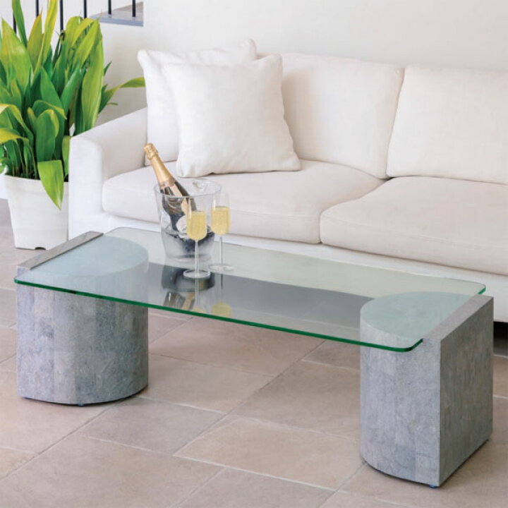 楽天市場】【開梱設置無料】 センターテーブル 大理石調 リビング  