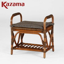 楽天市場】カザマ スツール 籐の通販