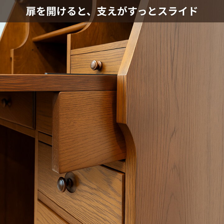 楽天市場】【開梱設置無料】 ライティングデスク 折りたたみ 