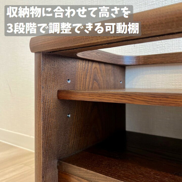 楽天市場】ポットワゴン 木製 お座敷ワゴン 和風 和室 キッチンワゴン 