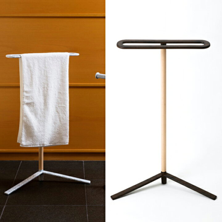 楽天市場 タオルスタンド おしゃれ タオルハンガー 木製 タオル掛け 北欧 タオルラック アイアン ウォールナット デザイナーズ 高級 日本製 国産 送料無料 通販 Mk 03 Kan Smtb F Interior Marudai
