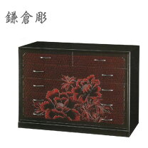 楽天市場】チェスト 鎌倉彫（タンス・チェスト｜収納家具  
