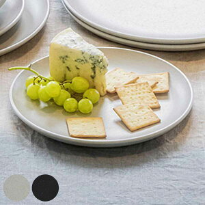 プレート 21.5cm クープ ( 食洗機対応 皿 お皿 中皿 パン皿 パスタ皿 軽い 割れにくい モノトーン シンプル モーニングプレート 朝食 おしゃれ )【39ショップ】