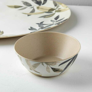 ボウル 18cm BALI LEAVES バンブーファイバー ( 食洗機対応 サラダボウル 鉢 中鉢 食器 アボード ABODE 軽い 割れにくい アウトドア ピクニック サラダ 煮込み料理 おしゃれ )【39ショップ】